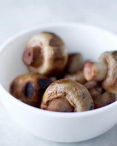 Шампиньоны на углях