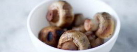 шампиньоны на углях. Шаг 5