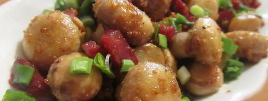 шампиньоны с чесноком. Шаг 5