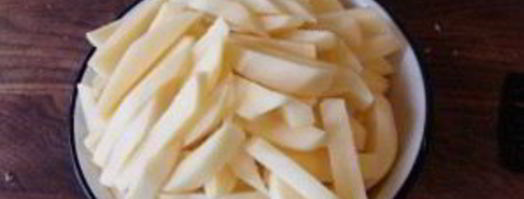 шампиньоны с картошкой. Шаг 2