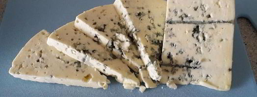 шампиньоны с сыром с голубой плесенью. Шаг 3