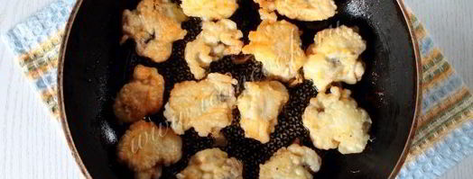 шампиньоны в кляре. Шаг 8