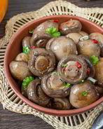 Шампиньоны в медовом маринаде