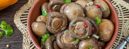 шампиньоны в медовом маринаде. Шаг 9