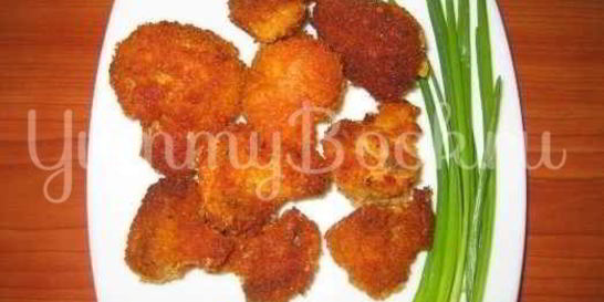 Шампиньоны в панировке