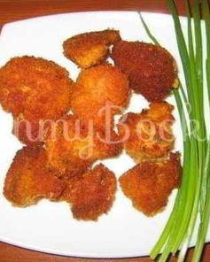 Шампиньоны в панировке