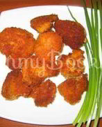 Шампиньоны в панировке