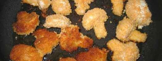 шампиньоны в панировке. Шаг 14