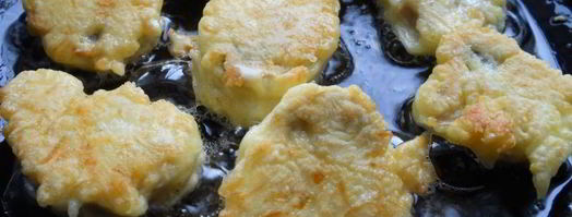 шампиньоны в сырном кляре. Шаг 7