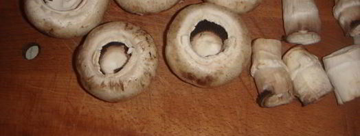 шампиньоны, запеченные с помидором и сыром. Шаг 10