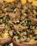 Шампиньоны, запеченные с сыром