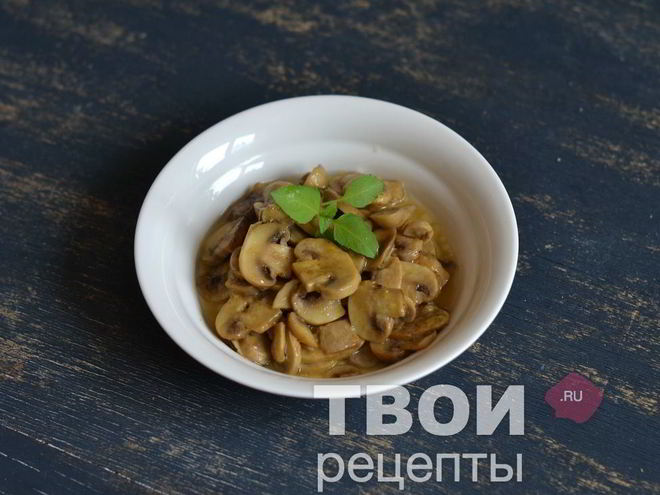 Рецепт шампиньонов, запеченных с тимьяном и пармезаном