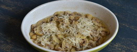 шампиньоны, запеченные с тимьяном и пармезаном. Шаг 11