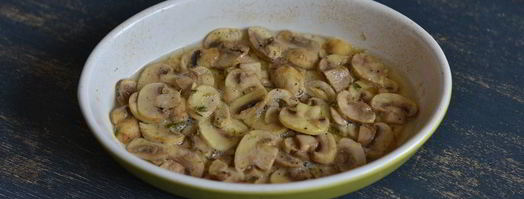 шампиньоны, запеченные с тимьяном и пармезаном. Шаг 10