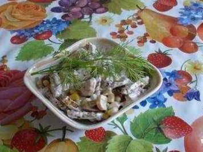 Рецепт шампиньонов