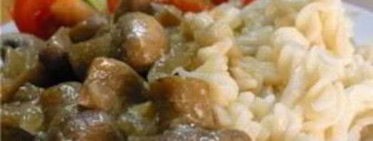 тушеные грибы в мультиварке. Шаг 4