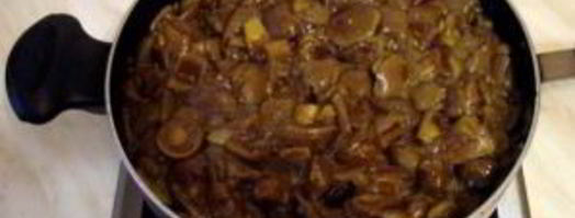 тушеные маслята. Шаг 3