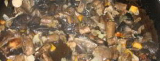 тушеные подберезовики. Шаг 3