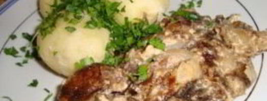 тушеные подосиновики. Шаг 4