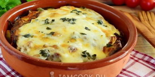 Вешенки с картошкой в духовке