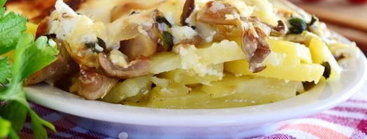 вешенки с картошкой в духовке. Шаг 18