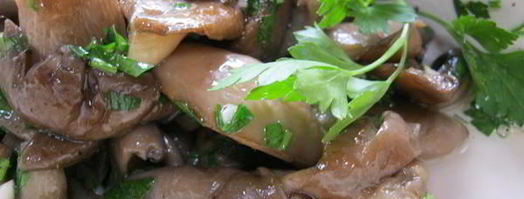 вешенки в чесночном маринаде. Шаг 3