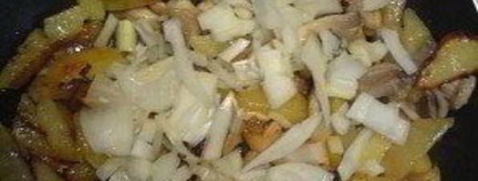 вешенки, жареные с картошкой. Шаг 6