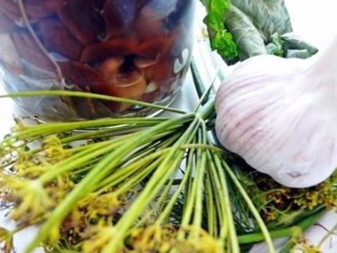 Рецепт волнушек в маринаде