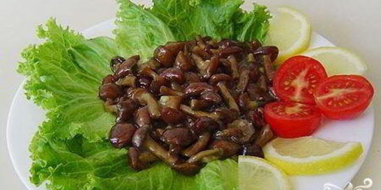 Замороженные жареные грибы