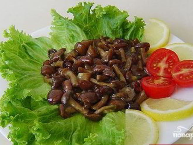 Рецепт замороженных жареных грибов