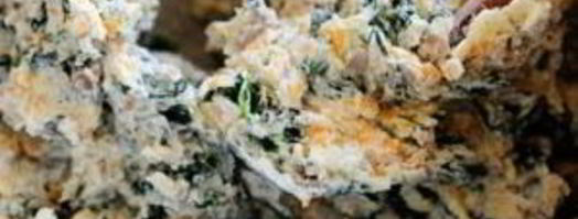 запеченные грибы, фаршированные сыром и шпинатом. Шаг 6