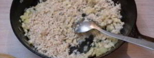 запеченные грибы с фаршем в духовке. Шаг 5