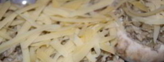 запеченные грибы с фаршем в духовке. Шаг 7