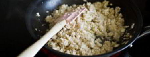 запеченные грибы с начинкой. Шаг 3