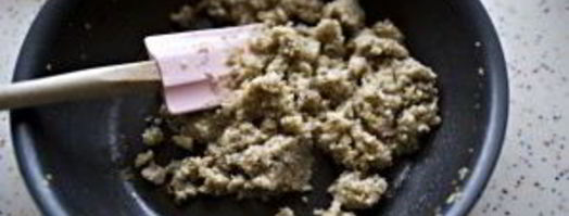 запеченные грибы с начинкой. Шаг 4