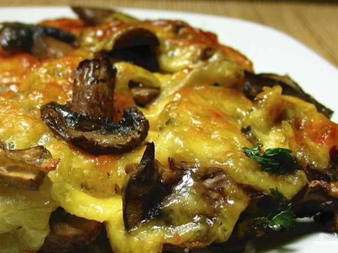 Рецепт запеченных моховиков