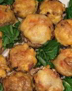 Запеченные шампиньоны по-итальянски