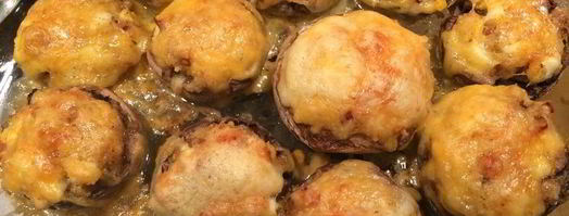 запеченные шампиньоны по-итальянски. Шаг 6