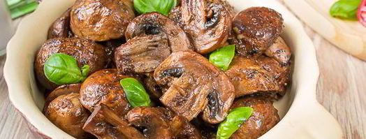 запеченные шампиньоны с травами. Шаг 8