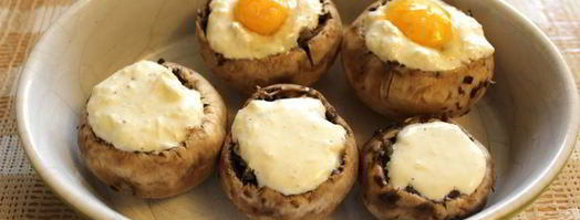 запеченные шампиньоны. Шаг 4