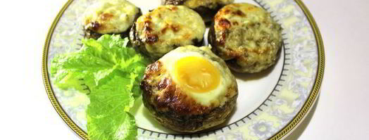 запеченные шампиньоны. Шаг 5