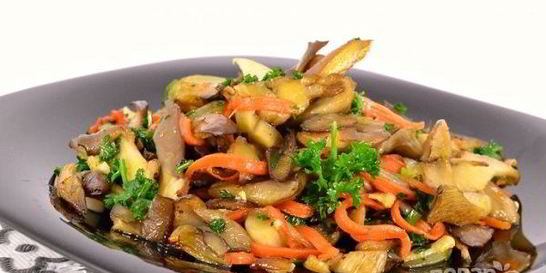 Жареные вешенки