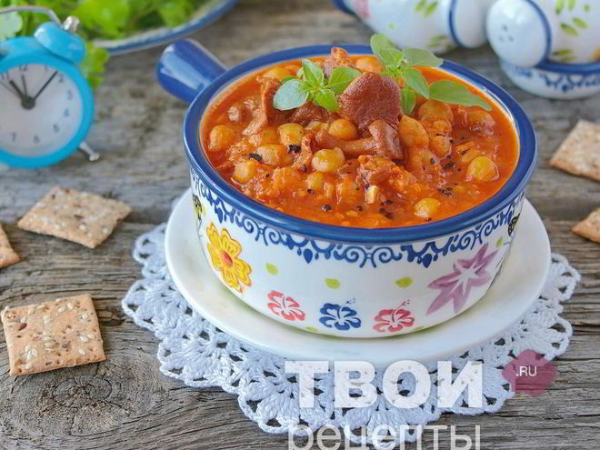 Рецепт грибного гуляша