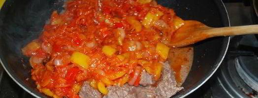 гуляш из говядины. Шаг 5