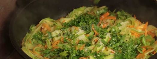 кабачковая лапша из кабачков. Шаг 2