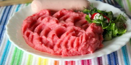 Картофельно-свекольное пюре