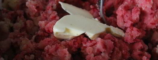 картофельно-свекольное пюре. Шаг 3