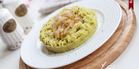 Картофельное пюре с авокадо