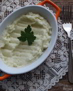 Картофельное пюре с чесноком