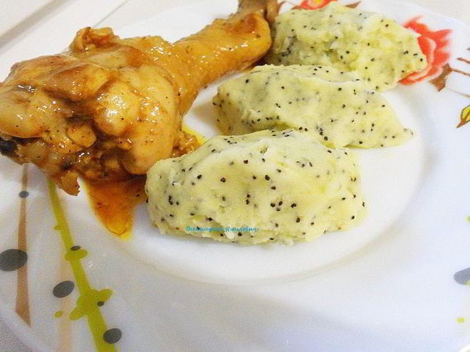 Рецепт картофельного пюре с маком